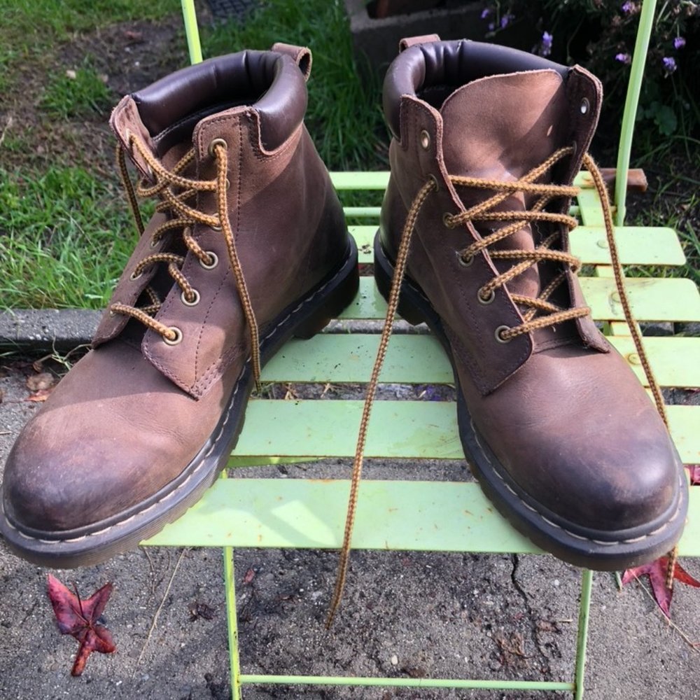 Doc Martens Brown Boots, US Ladies Sz 11/Men's Size 9.5, EU43